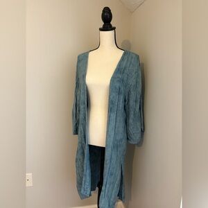 American Eagle Blue Festival Shawl